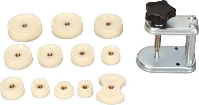 TOMTOP JMS Uhren-Press-Set, Edelstahl, beige - Bild 1