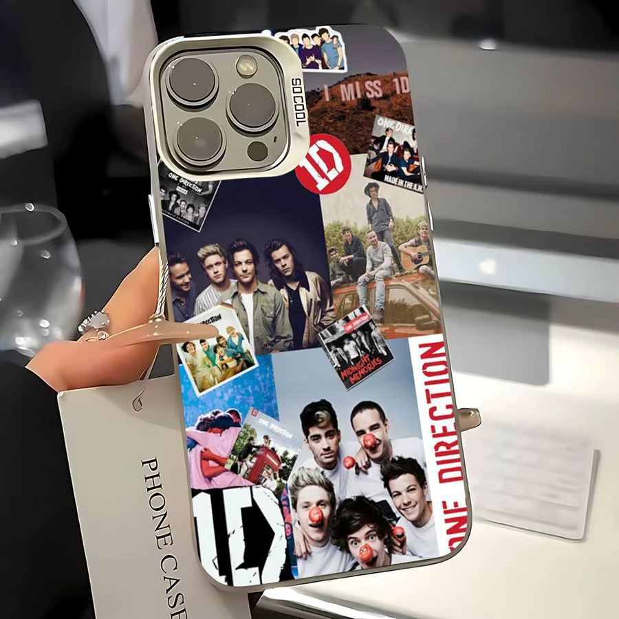 O-one Directions Stoßfeste Handyhülle für iPhone 11 bis iPhone 17 Pro Max Plus in Schwarz und Weiß - Bild 5