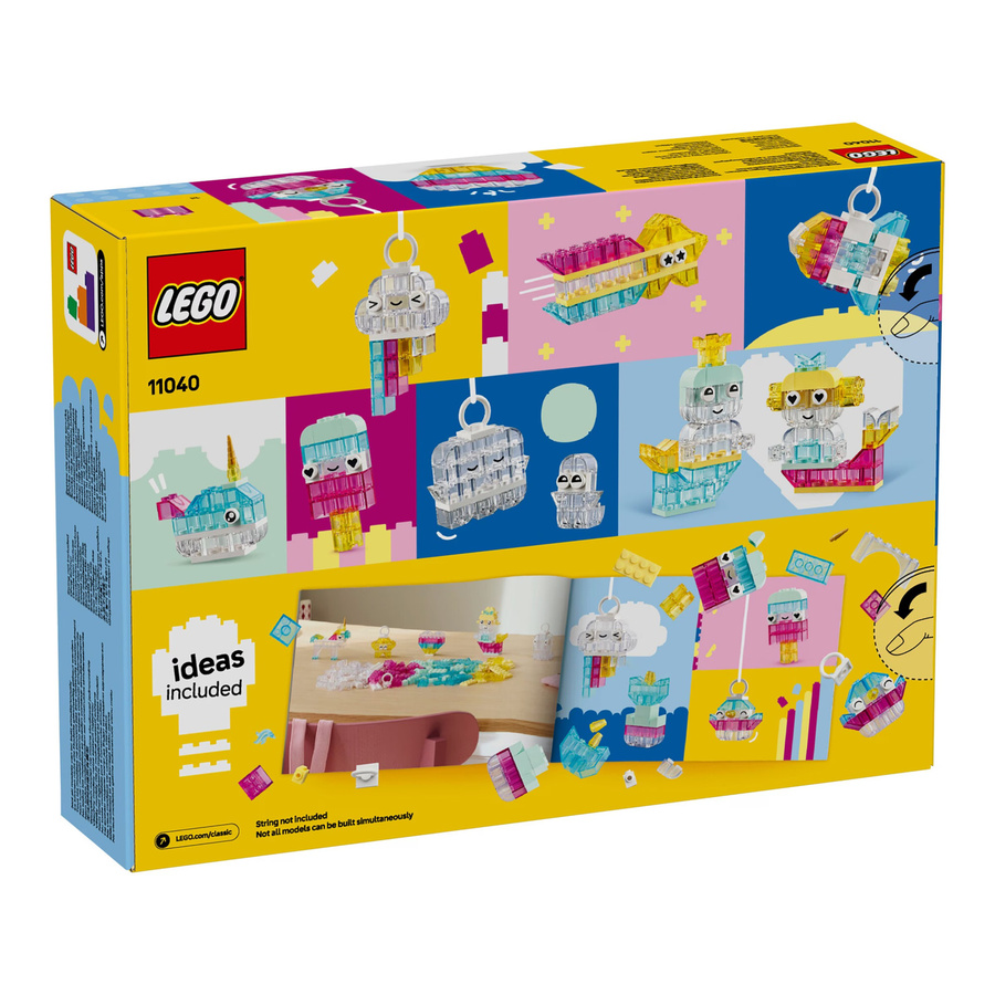 LEGO Classic Zauberbox mit durchsichtigen Steinen ab 5 Jahren - Bild 4