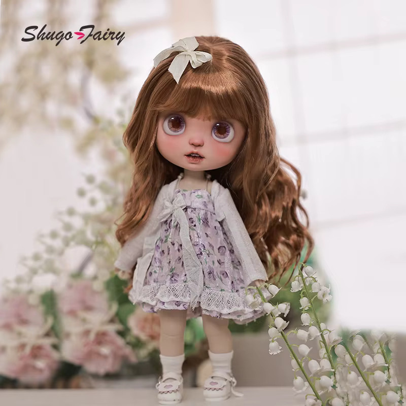 Lime BJD Puppe 1/6 Komplettset, Schmetterlingslila Shugafairy - Bild 1