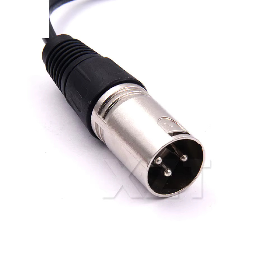 WYMECT Audiokabel 3,5mm Klinke auf 3-poliger XLR-Stecker AUX-Konverterleitung - Bild 2
