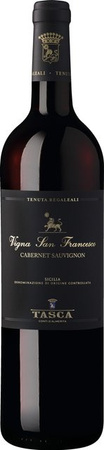 Tenuta Regaleali Vigna San Francesco Cabernet Sauvignon Rotwein, Sizilien, 2020, trocken, 0,75 l