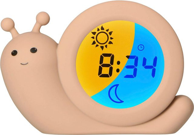 Alecto Schlaftrainer Schnecke in Beige mit Silikonhülle - Bild 1