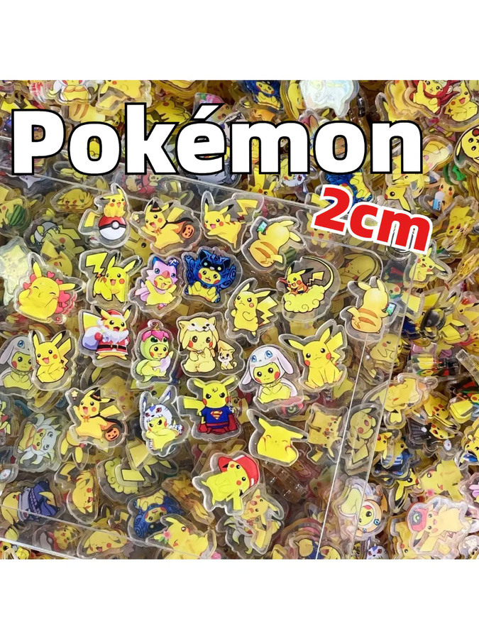 Bandai Pokémon Mini-Acrylplatten, DIY-Kühlschrankmagnete, Zubehör - Bild 3