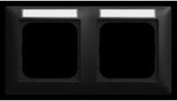 Busch-Jaeger Abdeckrahmen mit Sichtfenster 1732 NS-915 in Schwarz - Bild 1
