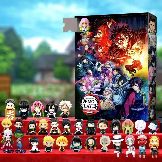 Bandai Demon Slayer Adventskalender, 24-teiliges Set, Überraschungsbox - Bild 1