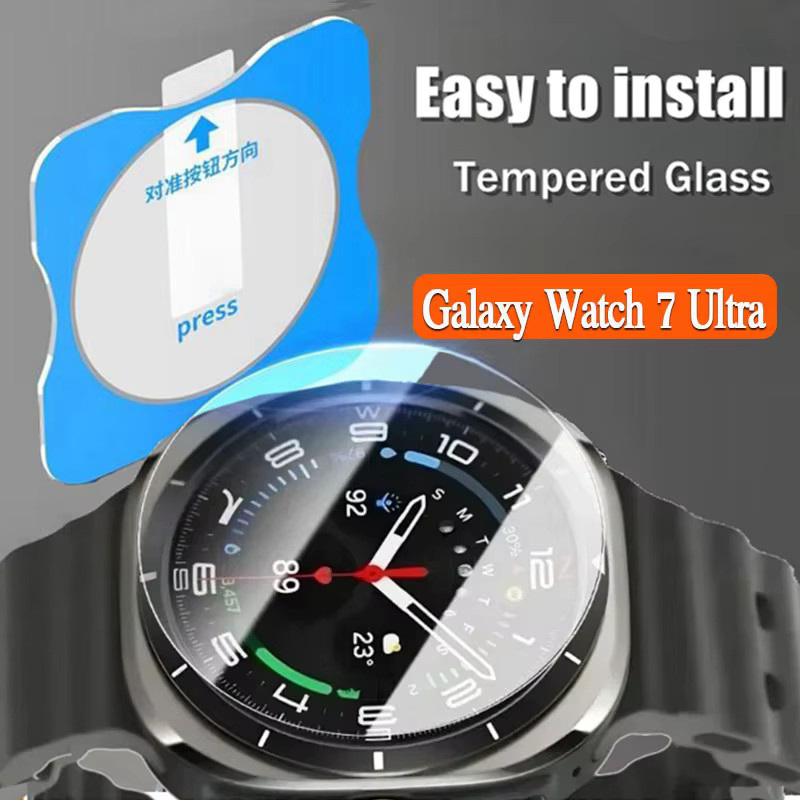 Samsung Displayschutzfolie Glas, Samsung Galaxy Watch 7 40 44 mm, 7 Ultra 47 mm - Bild 1
