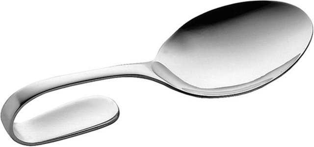 Pintinox Zarkousielöffel HOTEL silber, 12 Stück Packung, Länge: 12,4 cm - Bild 1