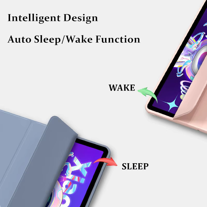 Smart Case für Lenovo Xiaoxin Pad 2022, P11 Pro, P11 Plus und Tab P11 in Schwarz - Bild 2