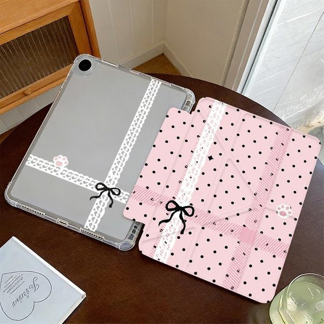 Stoßfeste Falt-Tablet-Hülle für Samsung Galaxy Tab S7 S8 S9 S10 S6 Lite A8 A9 A11 Plus in Pink - Bild 1