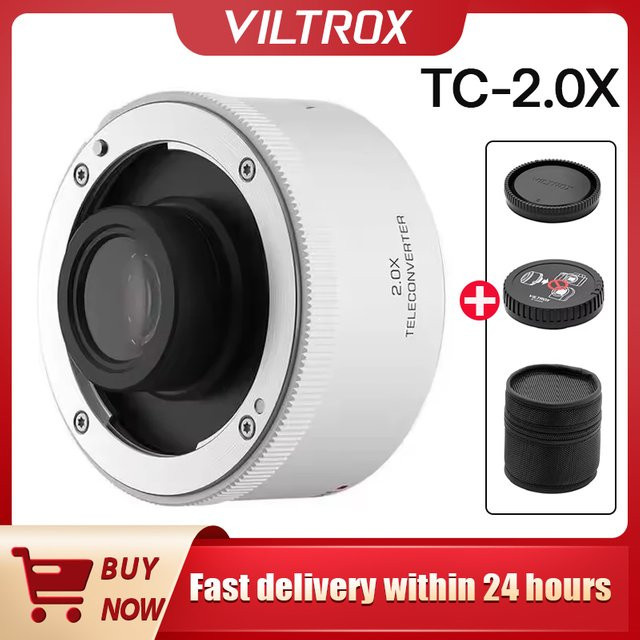 Viltrox TC-2.0X Telekonverter Autofokus-Objektivverlängerung für Nikon Z und Sony E-Mount Kameras - Bild 1
