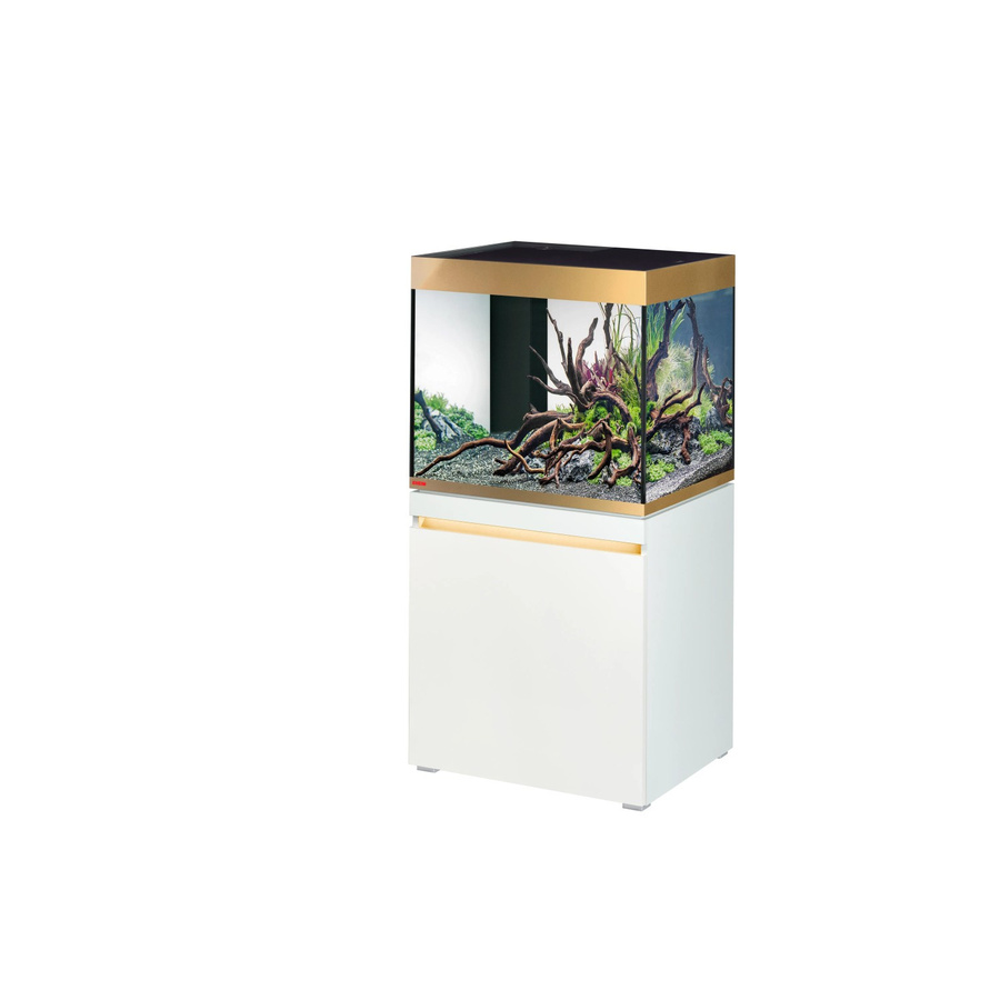 Eheim Aquarium-Kombination Incpiria 230 Limited Edition in Weiß-Gold mit Schwarzglas - Bild 2