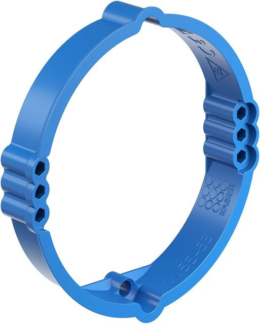 Kaiser Putzausgleich-Ring 1155-63 in Blau, Durchmesser: 60 mm, Höhe: 12 mm - Bild 1