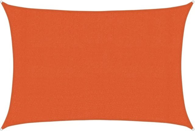 Furnicato Sonnensegel aus HDPE in Orange, Rechteckig, B x T: 400 x 300 cm - Bild 1