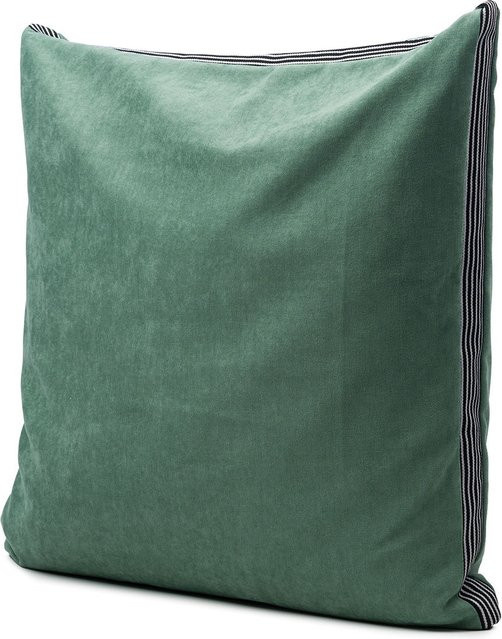 Kissenhülle DALI Gozze in Grün, quadratisch, aus Polyester - Bild 1