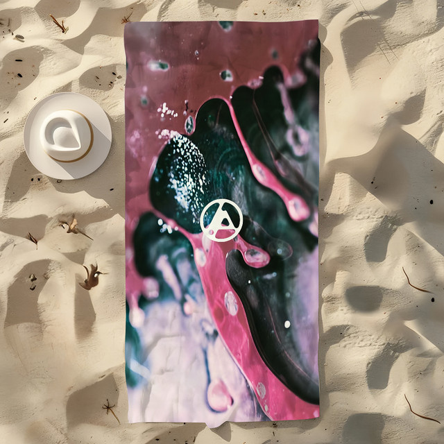 Schnell trocknendes Mikrofaser Handtuch von P-Park mit Linkin Park Grafik Design für Sport, Dusche und Camping, Mehrfarbig - Bild 1