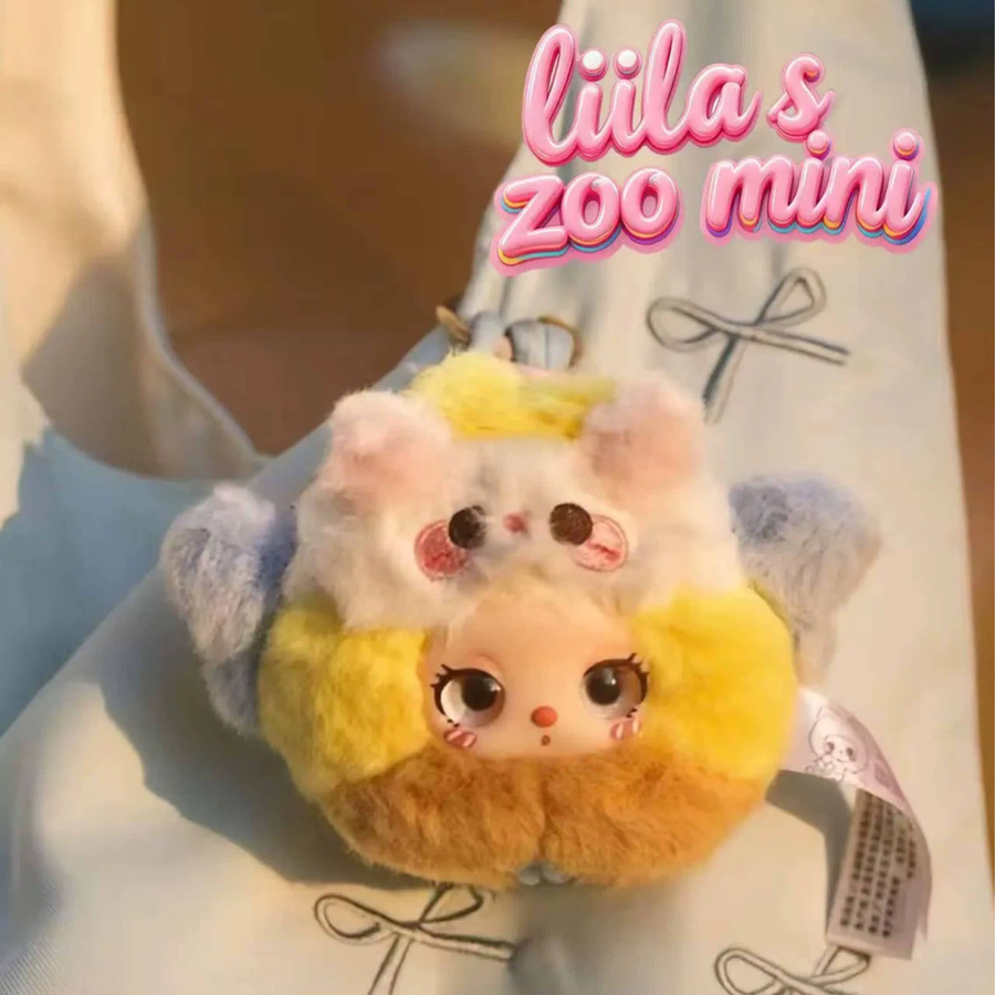 Liila'S Zoo Mini-Handy-Lanyard, Blindbox-Serie, süße Puppe, Schlüsselanhänger - Bild 3