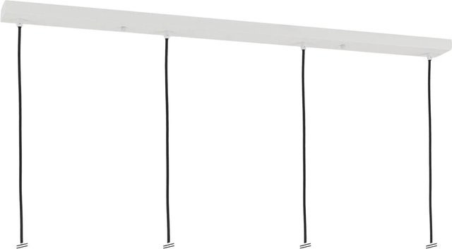 Orion Lightstyle Deckenbaldachin Lampe modern Weiß B: 100 cm, T: 8 cm - Bild 1