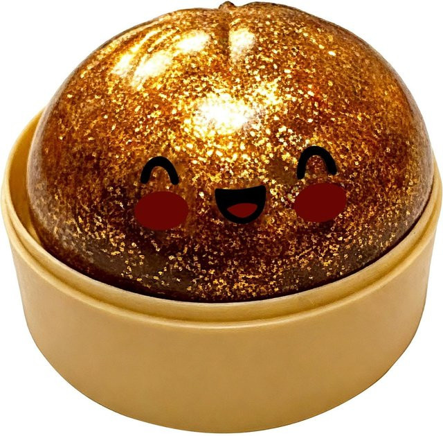 Topmix Glitzer-Knödel-Druckball, langsamer Rückprall, weich zum Kneten - Bild 1