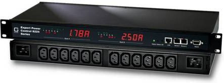 GUDE 8226-1 EPC NET IP-Fernschaltsteckdose in Schwarz mit Ethernet/LAN und Strommessung am Einzelport - Bild 1