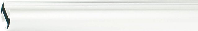 Mydeco Gardinenstange aus Metall für Gleiter in Weiß, Durchmesser: 2 cm, Länge: 160 cm - Bild 1