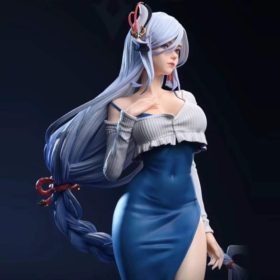Bandai Genshin Impact Shenhe, Actionfigur, 48 cm, Kunststoff - Bild 2