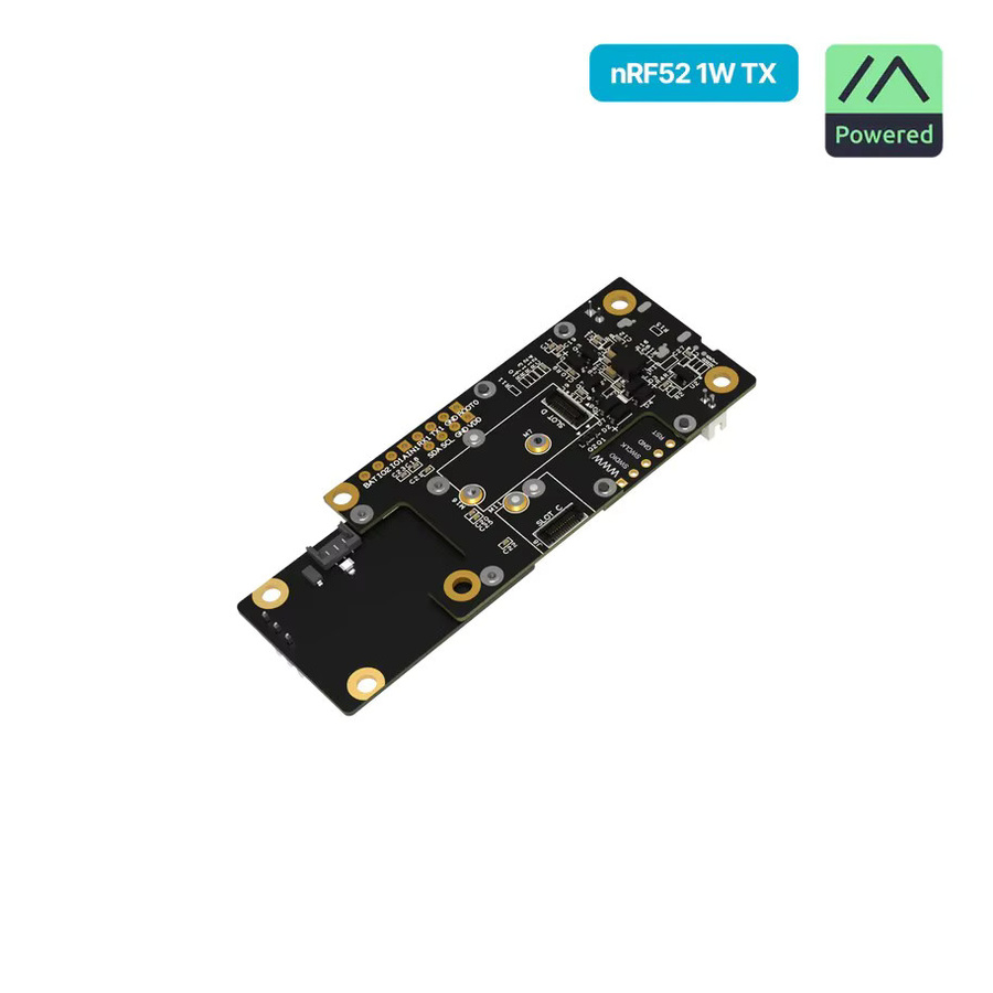 WisMesh 1W Booster Starter Kit RAK10724 Meshtastic-Knoten mit NRF52840 und SX1262 Langstrecken-PA in Schwarz - Bild 2