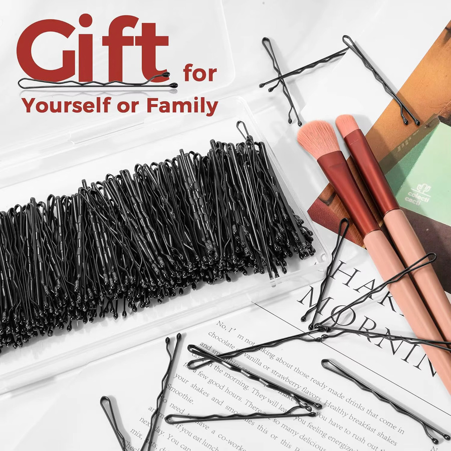 Haarspangen-Set Bobby Pins, 100 Stück, Damen und Mädchen, mit Aufbewahrungsbox - Bild 5