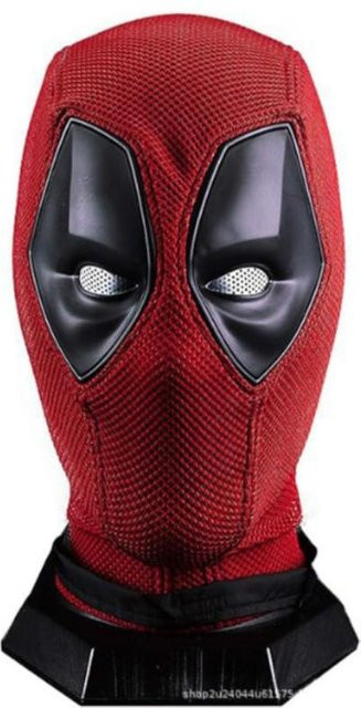 BAIYU Deadpool Kopfmaske, Marvel, Schwarz, Rot, Zubehör - Bild 1