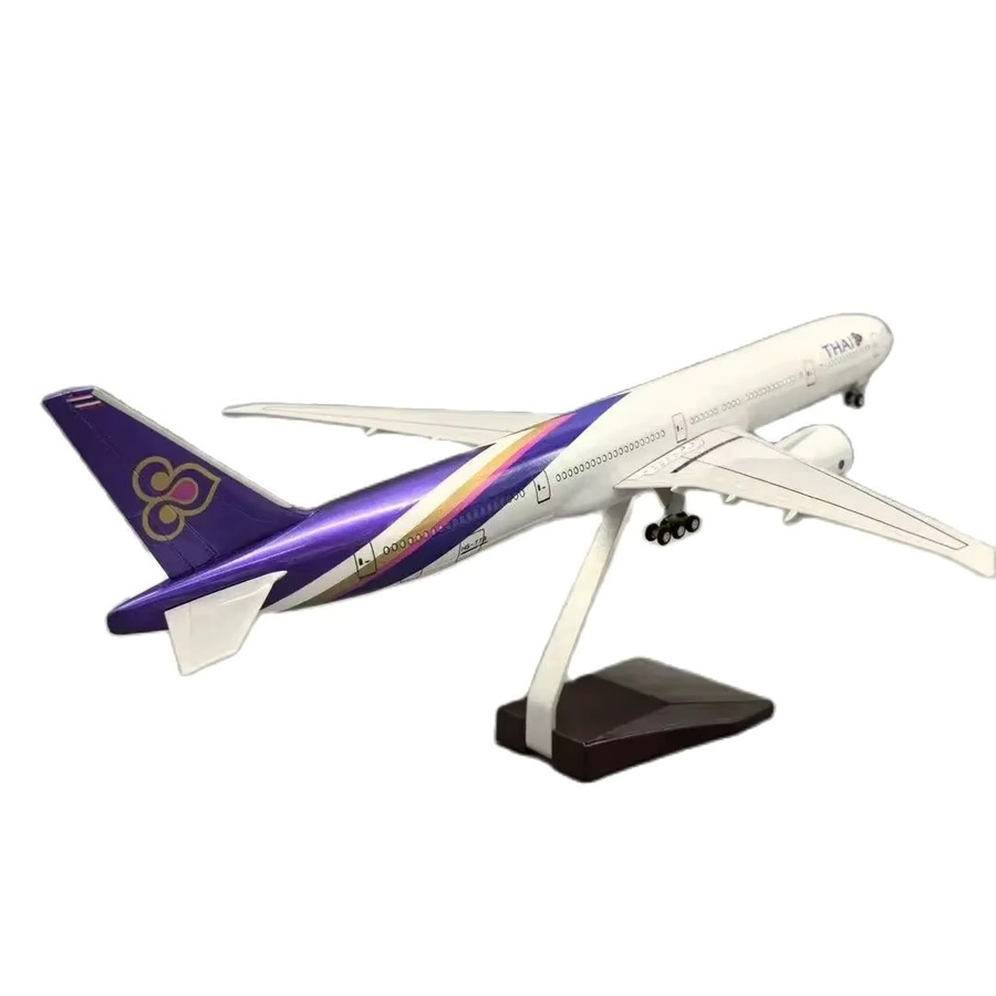 ZOCO Thai Airways Series Modellflugzeugmodell, mit Ständer - Bild 4