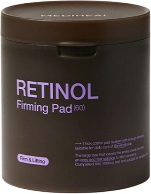 MEDIHEAL Retinol Straffendes Pad, 250 ml, mit Retinol und Peptide - Bild 1
