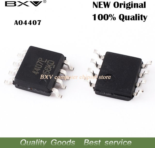 10er Set AO4407A MOSFET SOP-8 in Schwarz - Bild 1