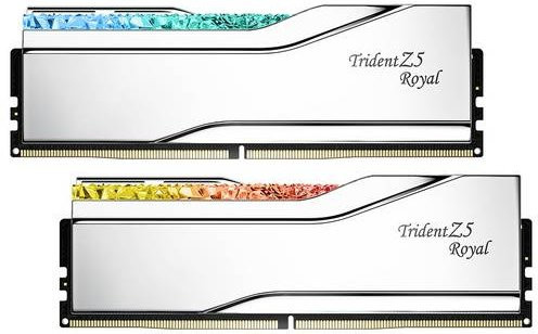 G.Skill DDR5 PC-Arbeitsspeicher Modul 32GB Kit 2 x 16GB 7200 MHz Silber F5-7200J3445G16GX2-TR5S - Bild 1