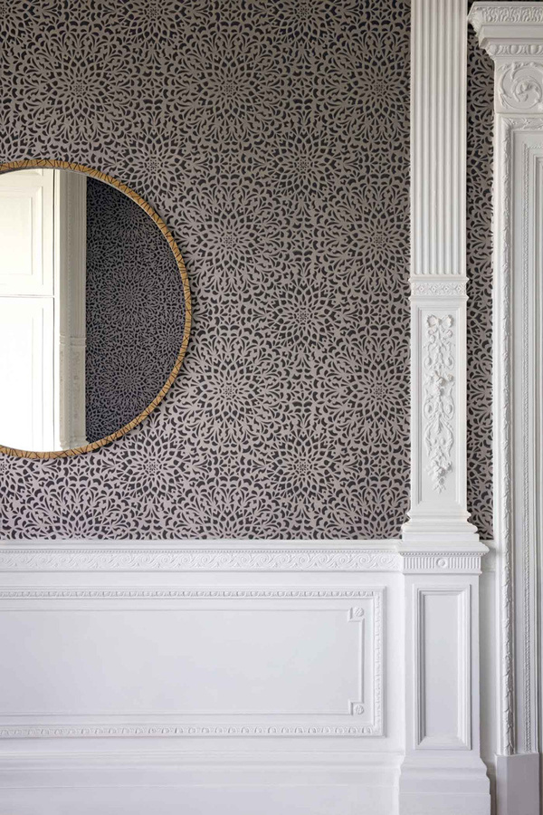 Cole & Son Tapete Medina in Pewter/Charcoal in Grau und Anthrazit - Bild 1
