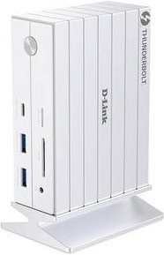 D-Link Thunderbolt 4 Dockingstation in Weiß mit USB-C Power Delivery und Unterstützung für 8K@30Hz sowie 2x 4K@30Hz - Bild 1