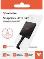 SnapBack Ultra Slim Externe SSD 2 TB Schwarz - Bild 1