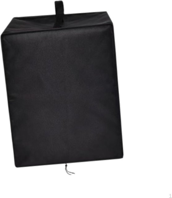 Topmartbuy Eismaschinenabdeckung in Schwarz als wasserdichter Staubschutz für Eisbereiter, B/T/H: 48,0 x 43,0 x 17,0 cm - Bild 1