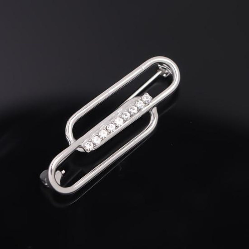 Happiness Jewelry Geometrischer Schmuck aus Kupfer und Metall in Silber - Bild 2