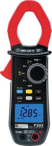 Chauvin Arnoux F203 Digitale Stromzange CAT III 1000 V, CAT IV 600V in Rot mit 6000 Counts - Bild 1
