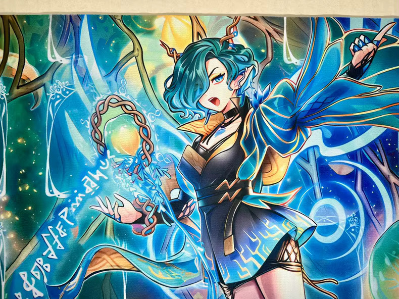 Yu-Gi-Oh! Elfnote Tinia Spielmatte, Gummi, Bunt / Mehrfarbig - Bild 2