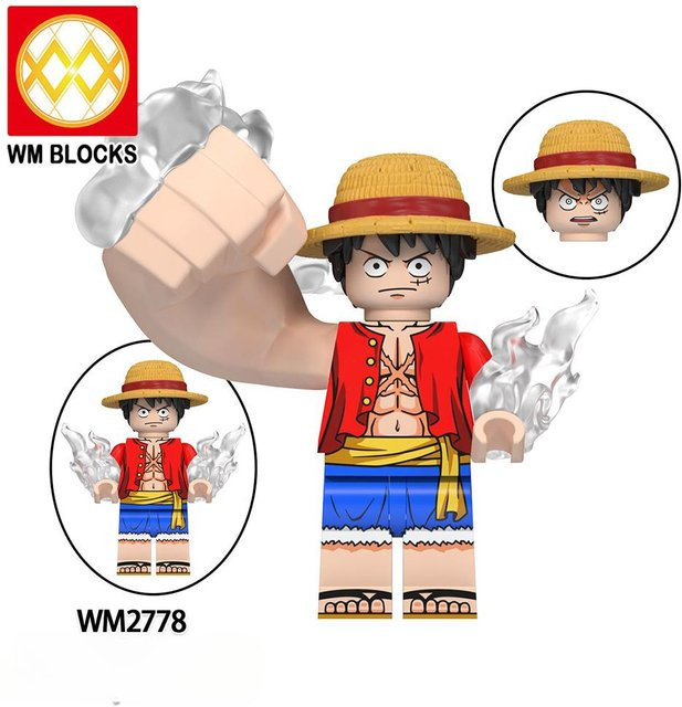 IDAHO Anime Mini Actionfiguren Bausteine Lernspielzeug, ab 6 Jahren - Bild 1
