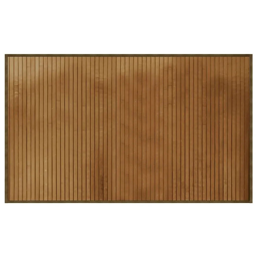 vidaXL Teppich Rechteckig Braun aus Bambus und Polypropylen B/T: 60 x 100 cm - Bild 2