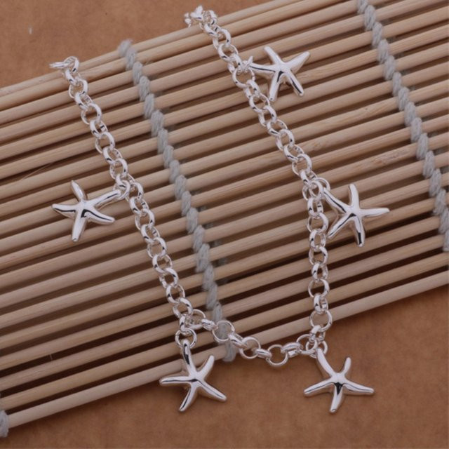 SAY Armband, 925 Silber, Seestern-Motiv, Unisex - Bild 1