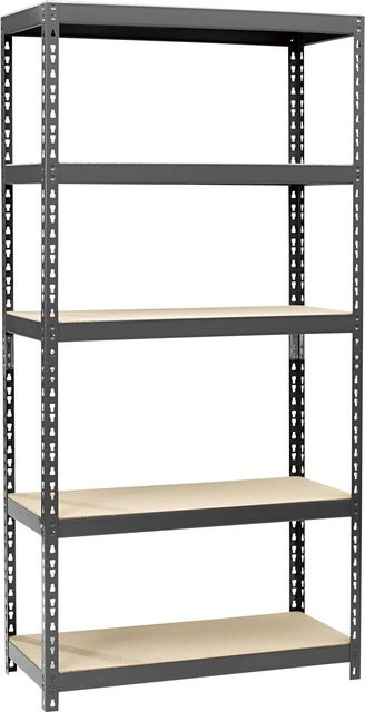 OBI Metall-Schwerlastregal SL 90/175 Lackiert in Anthrazit, H x B x T: 180 x 90 x 40 cm - Bild 1