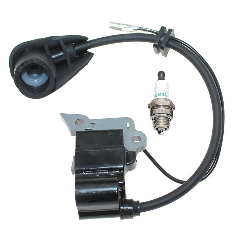Makita Zündspule in Schwarz für EM2600L EM2600U ER2600L Dolmar LT-27 MS-27U MS-27C DA 00000394 - Bild 2