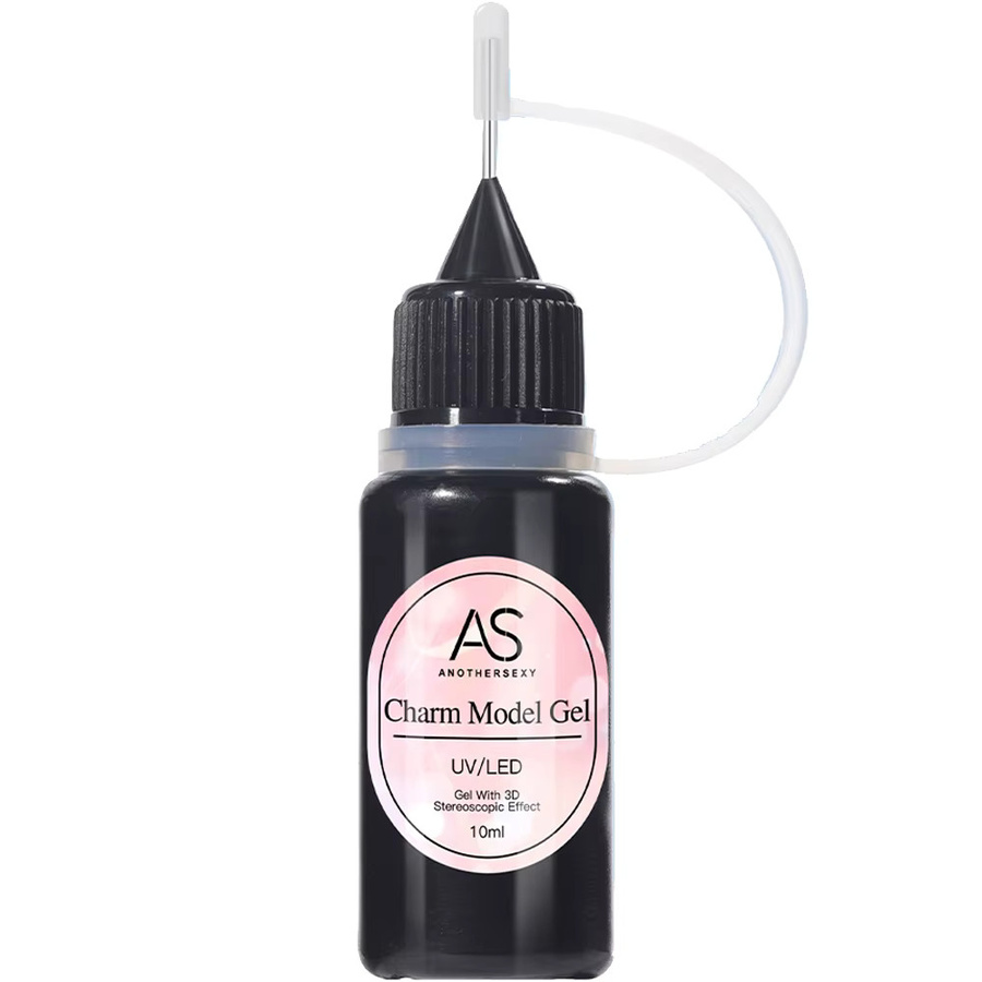 AS Nagellack Gel, 10 ml, klar, glänzend - Bild 5
