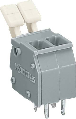 WAGO 255-409/333-000 Leiterplattenklemme Grau, 100 Stück - Bild 1