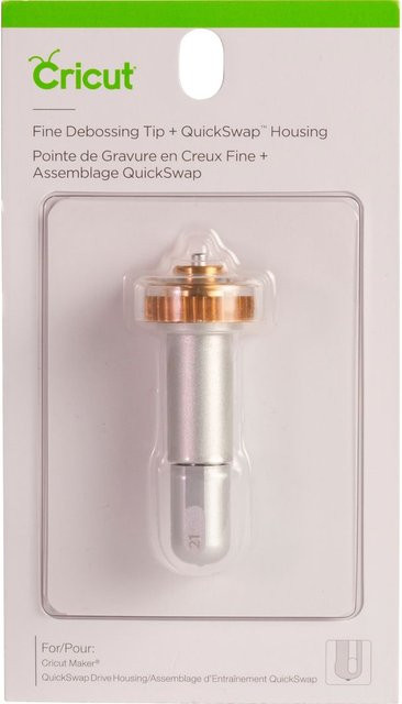 Cricut Quickswap Debossing Tip Feinprägespitze mit Klingengehäuse in Silber - Bild 2
