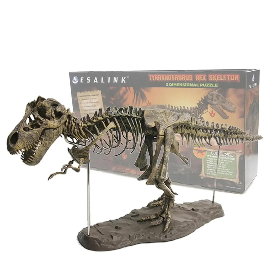 OOTDTY T-Rex Tyrannosaurus Rex Skelett Dinosaurier Tiermodell ab 8 Jahren - Bild 2