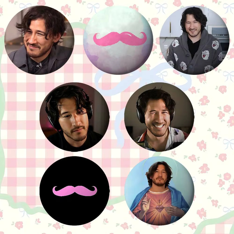 Anstecknadeln Metall, Markiplier, Unisex - Bild 2